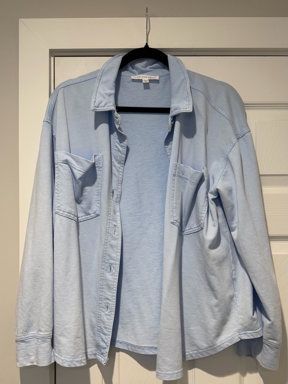 NWOT Women’s Jane + Delancey “Light Blue” Long Sleeve Size Large 💙